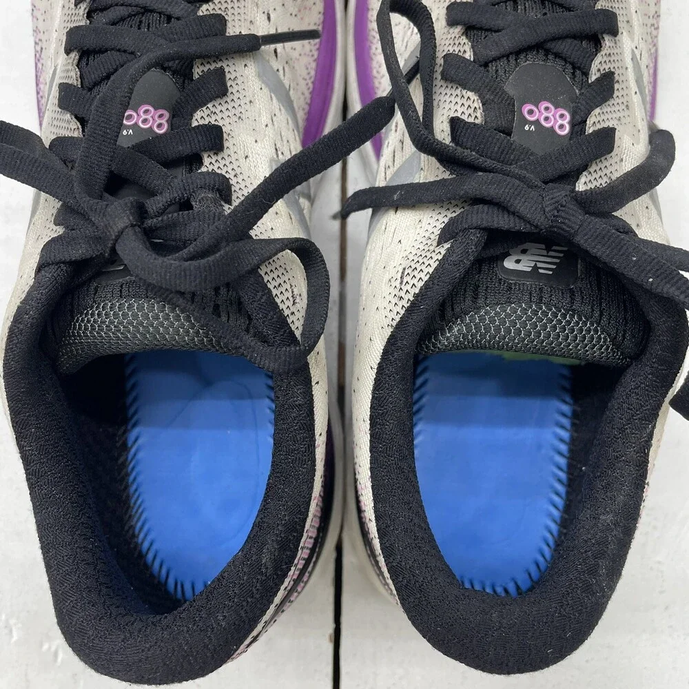 New Balance White Purple 880 V9 Running Shoes Sneakers W880WT9 Women Size 9